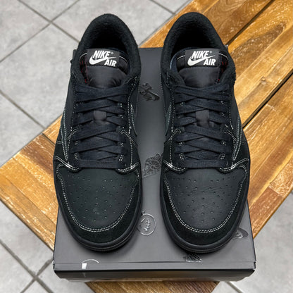 Jordan 1 Low OG x Travis Scott Black Phantom (Worn)