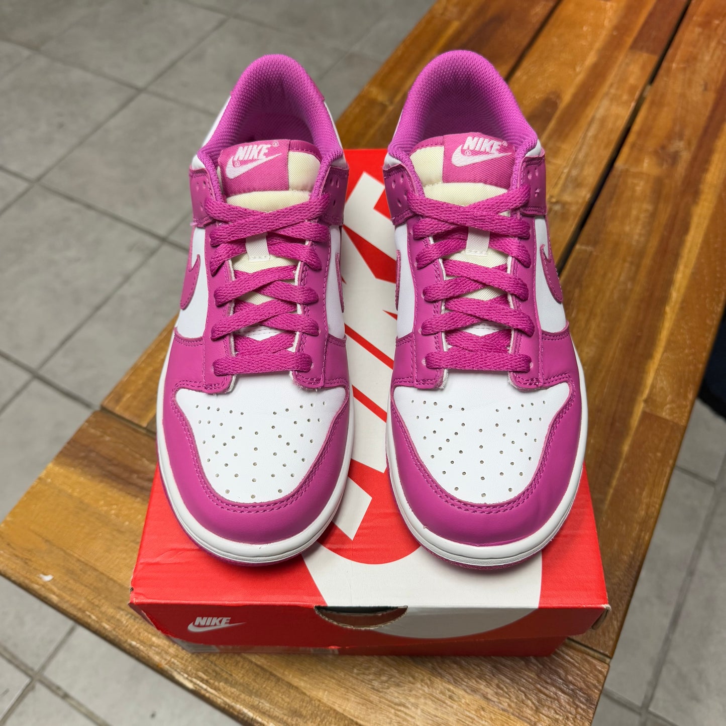 Dunk Low Active Fuchsia (GS/Worn)