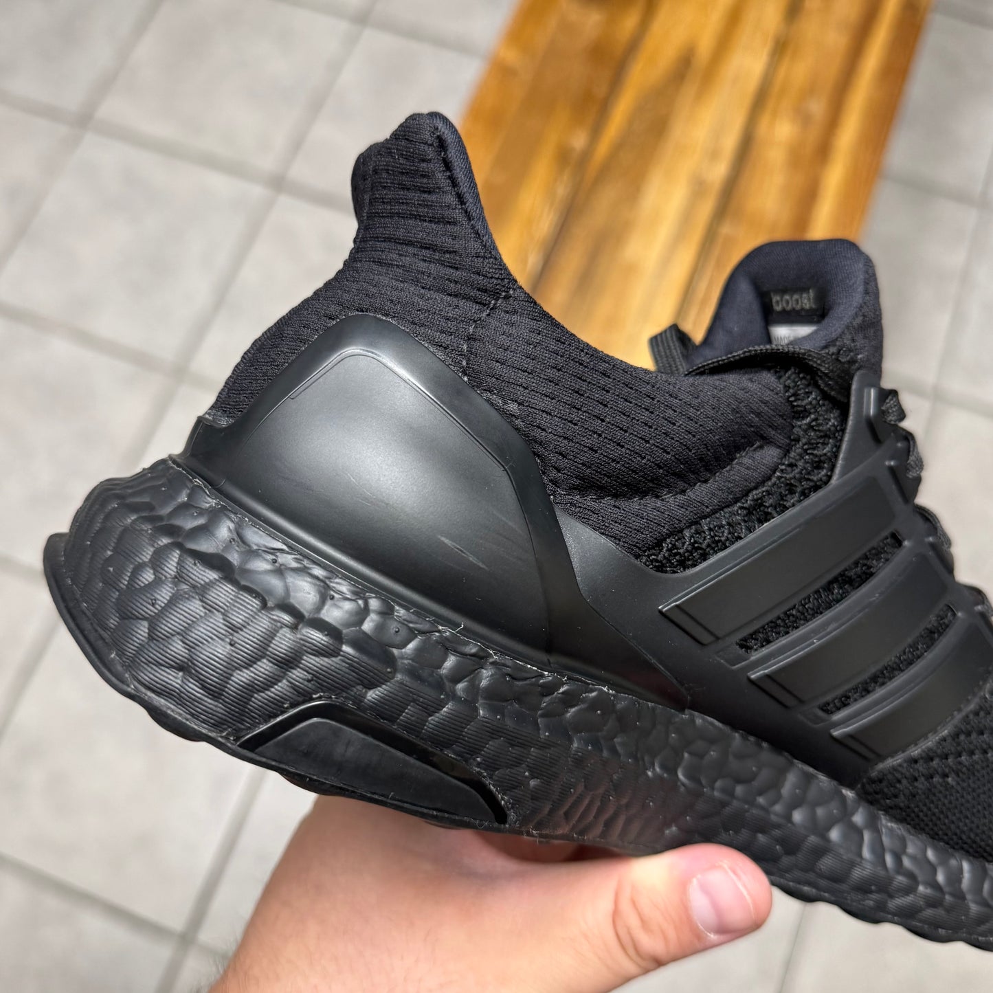 UltraBoost 1.0 Triple Black (Worn)