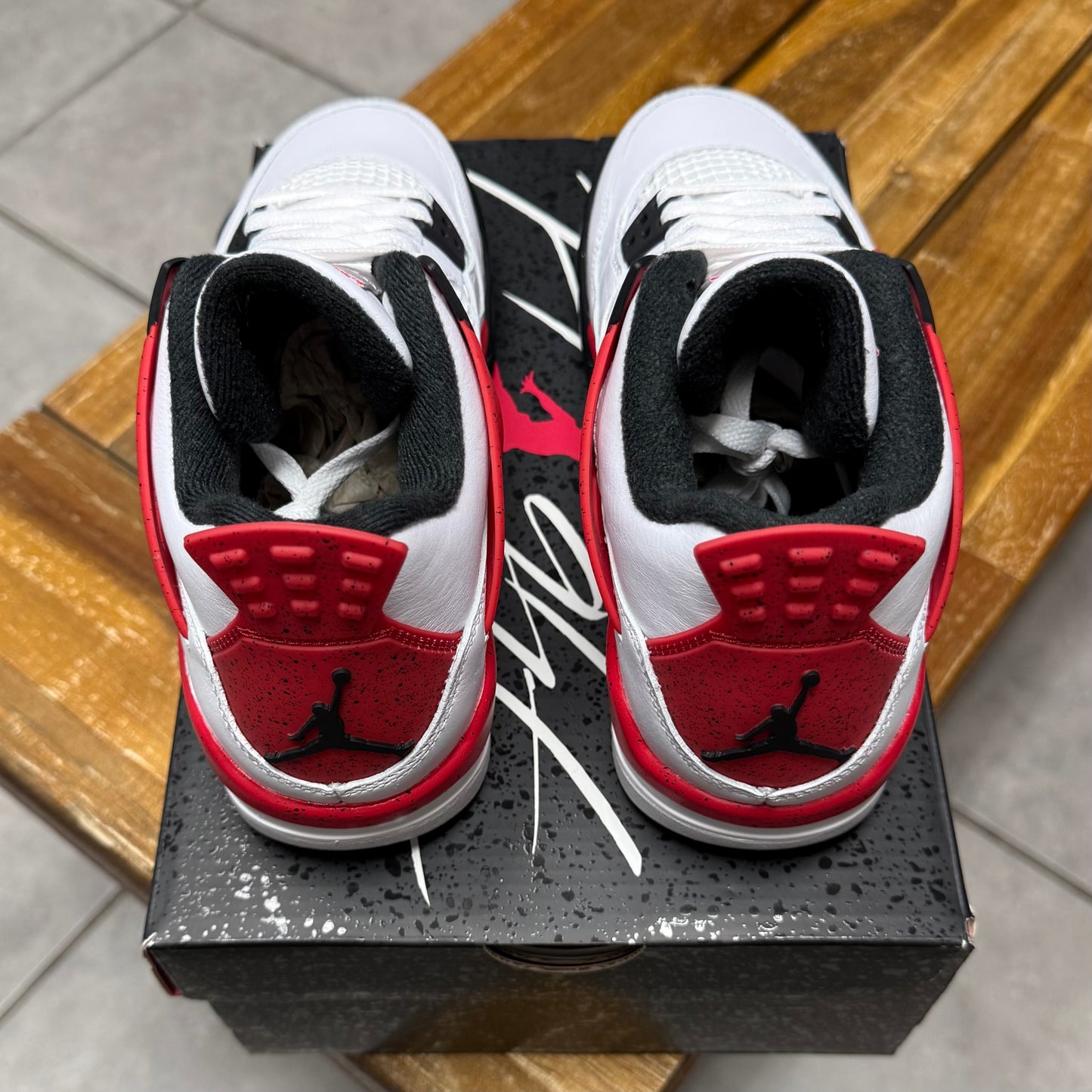 Jordan 4 Red Cement
