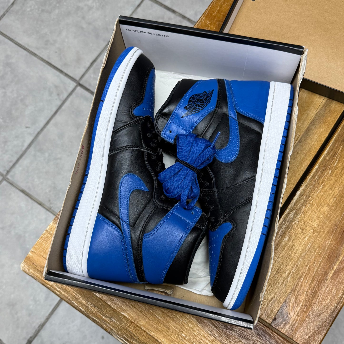 Jordan 1 High OG Royal (Worn)