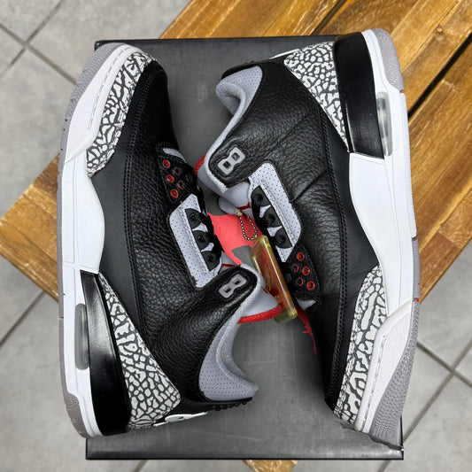 Jordan 3 Black Cement 2018 (Worn)