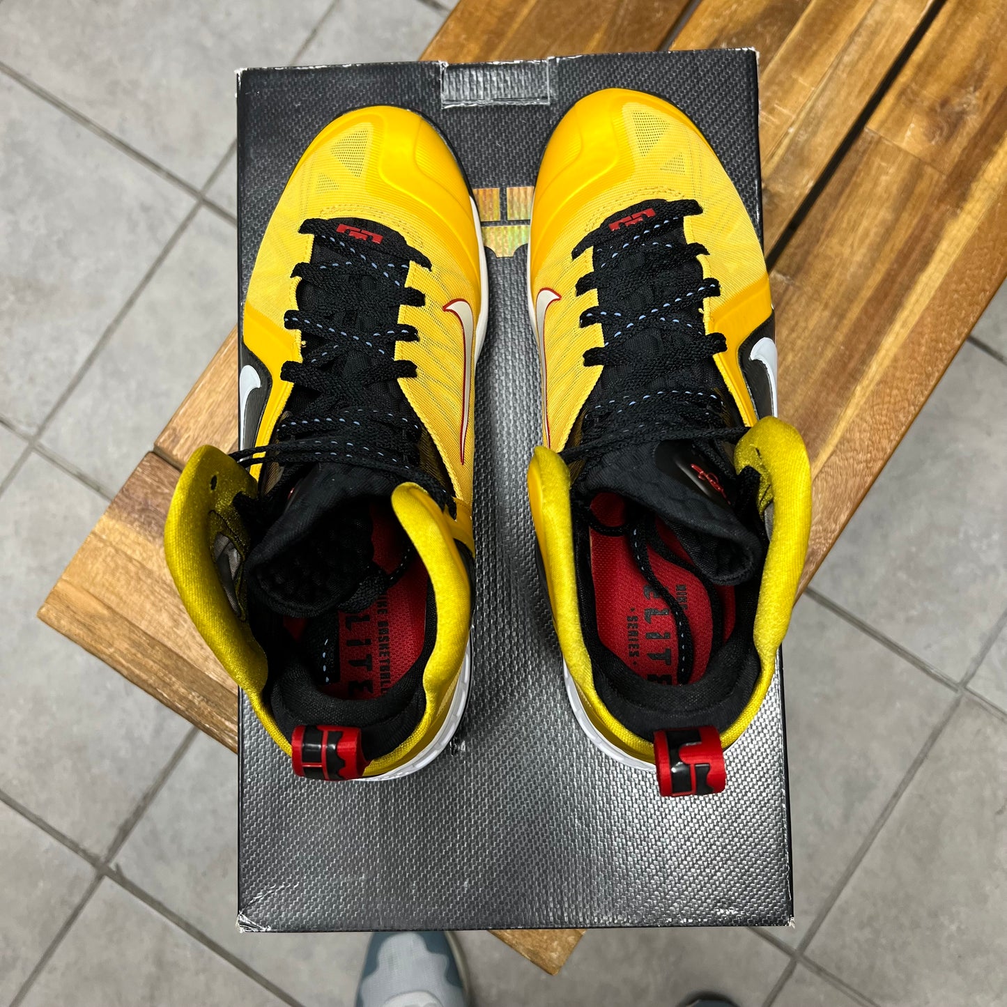 LeBron 9 P.S. Elite Taxi (Worn)