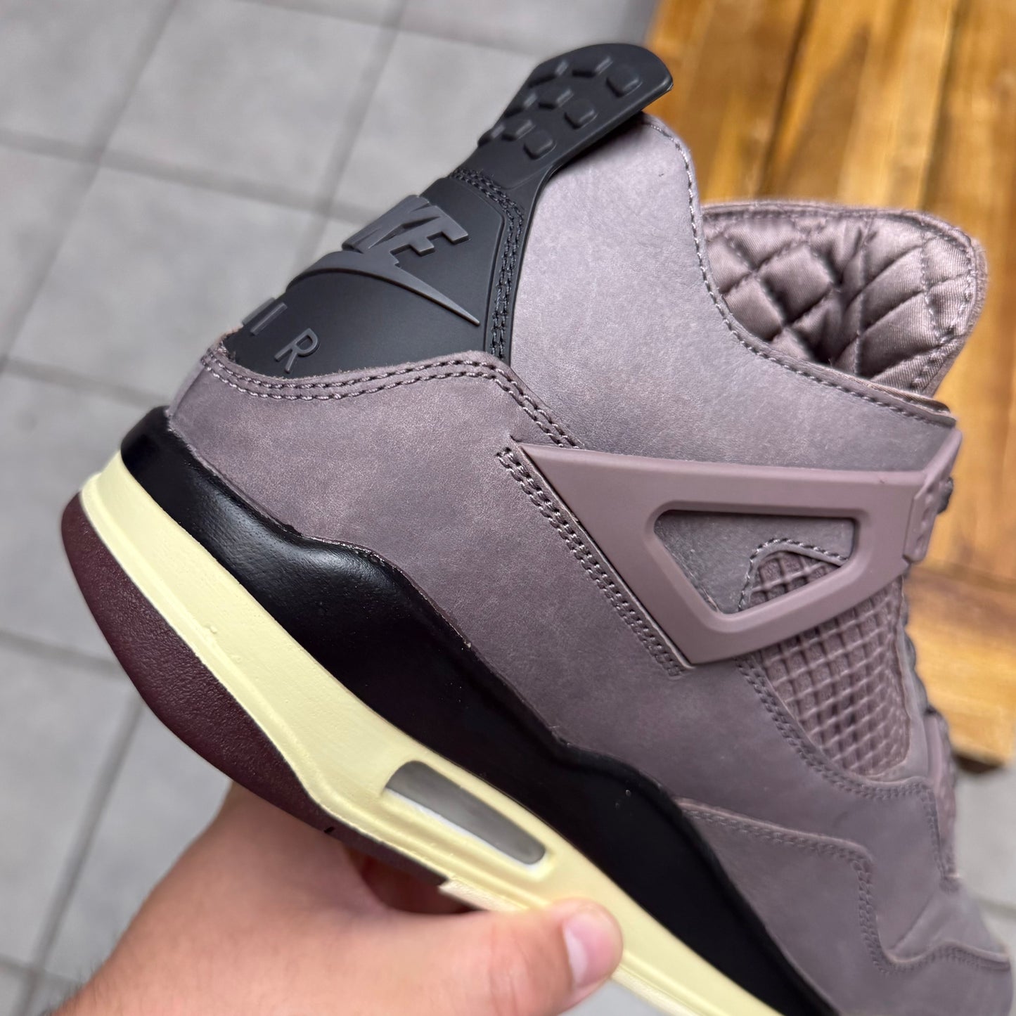 Jordan 4 x A Ma Maniére Violet Ore (Worn)