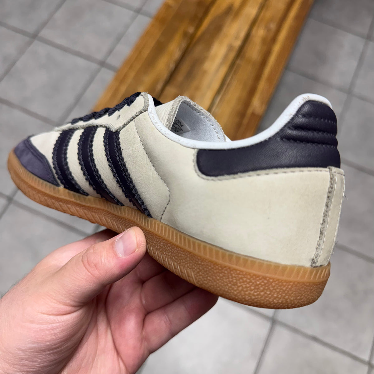 Adidas Samba OG ‘Putty Grey’ (Worn)