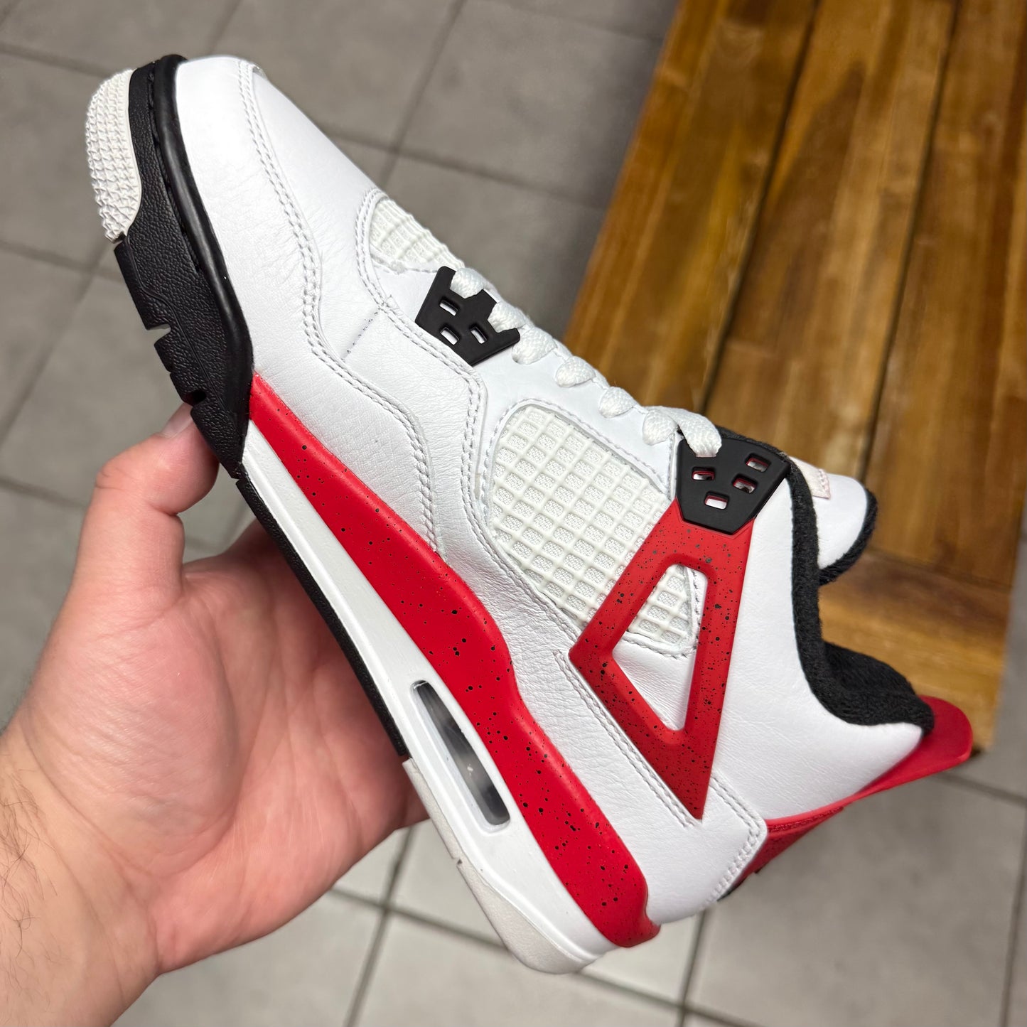 Jordan 4 Red Cement