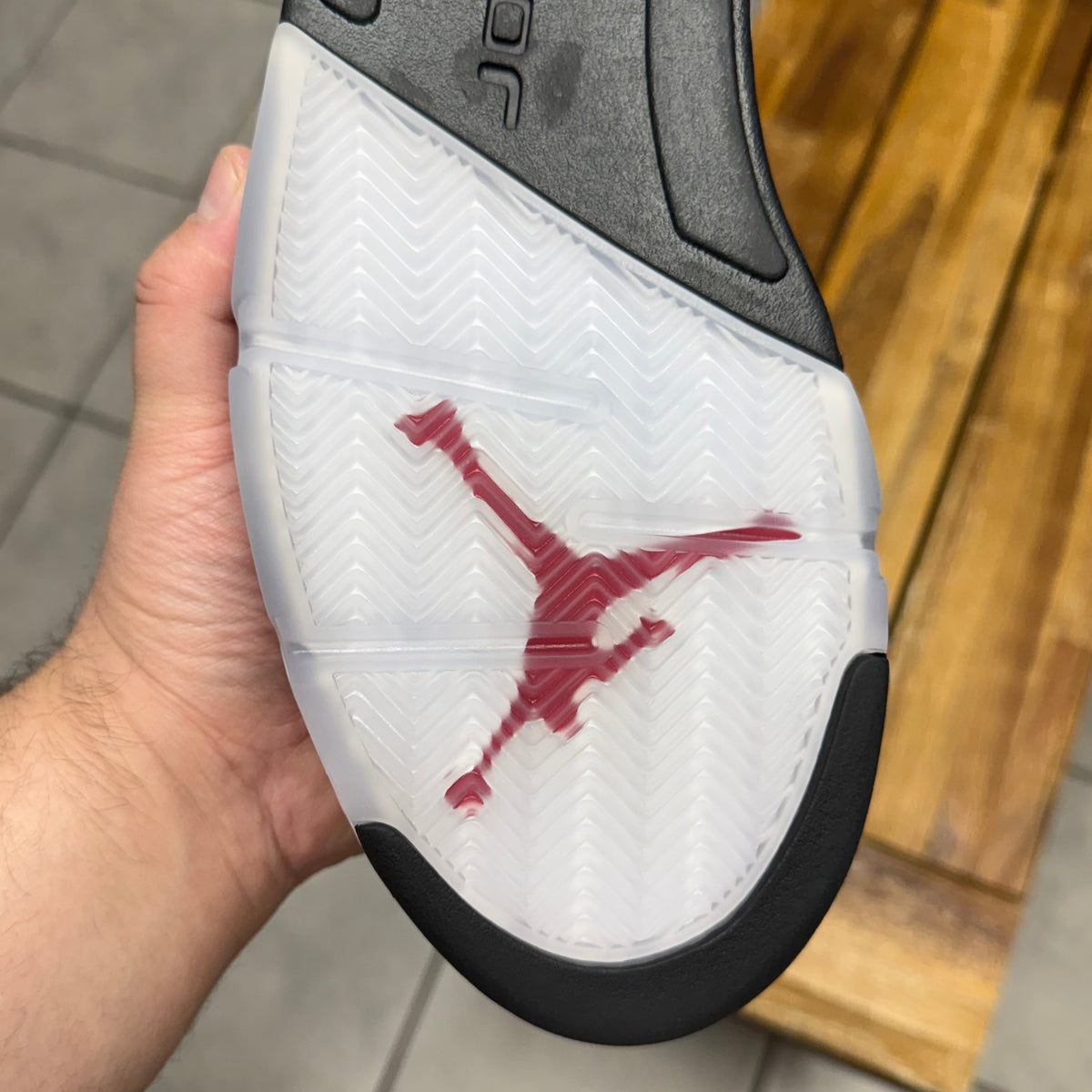 Jordan 5 White Cement (Worn)