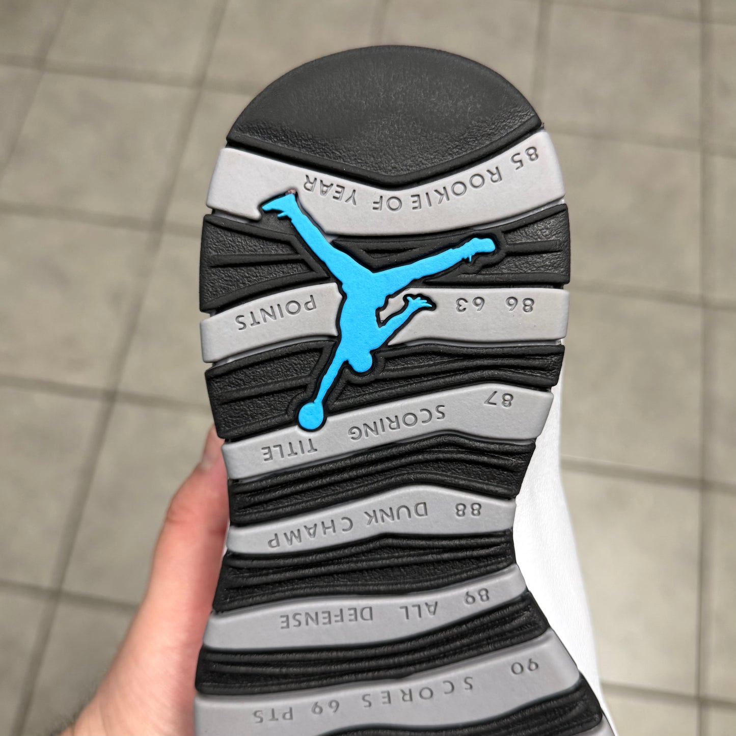 Jordan 10 Retro Steel 2025 (Worn)