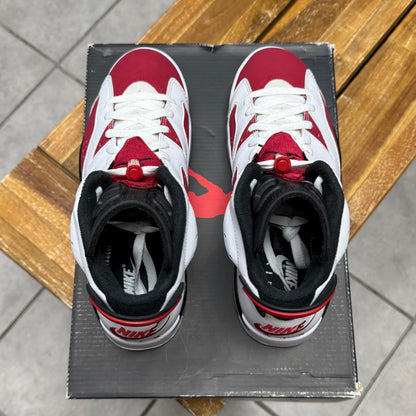 Jordan 6 Carmine (Worn)