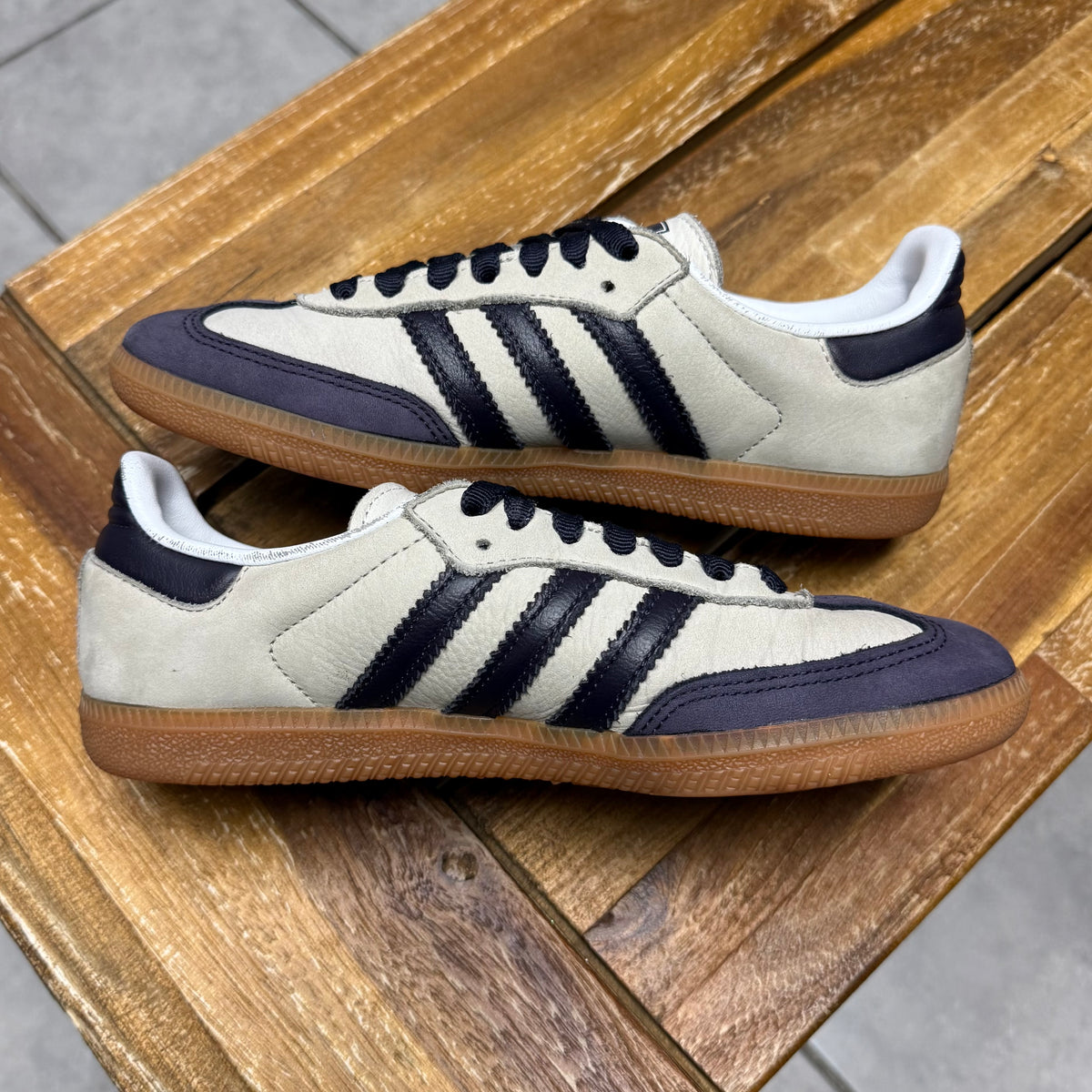 Adidas Samba OG ‘Putty Grey’ (Worn)
