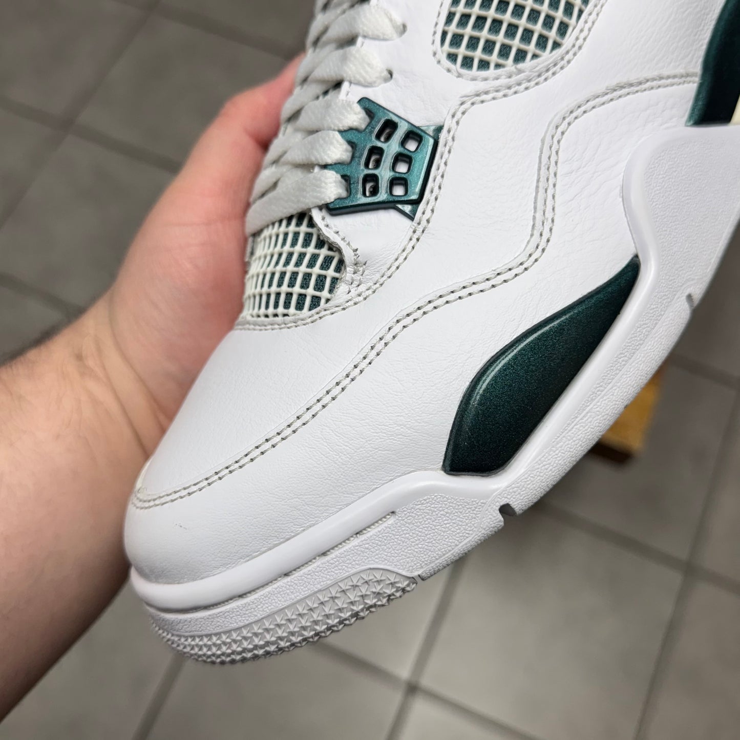 Jordan 4 Oxidized Green (Worn)