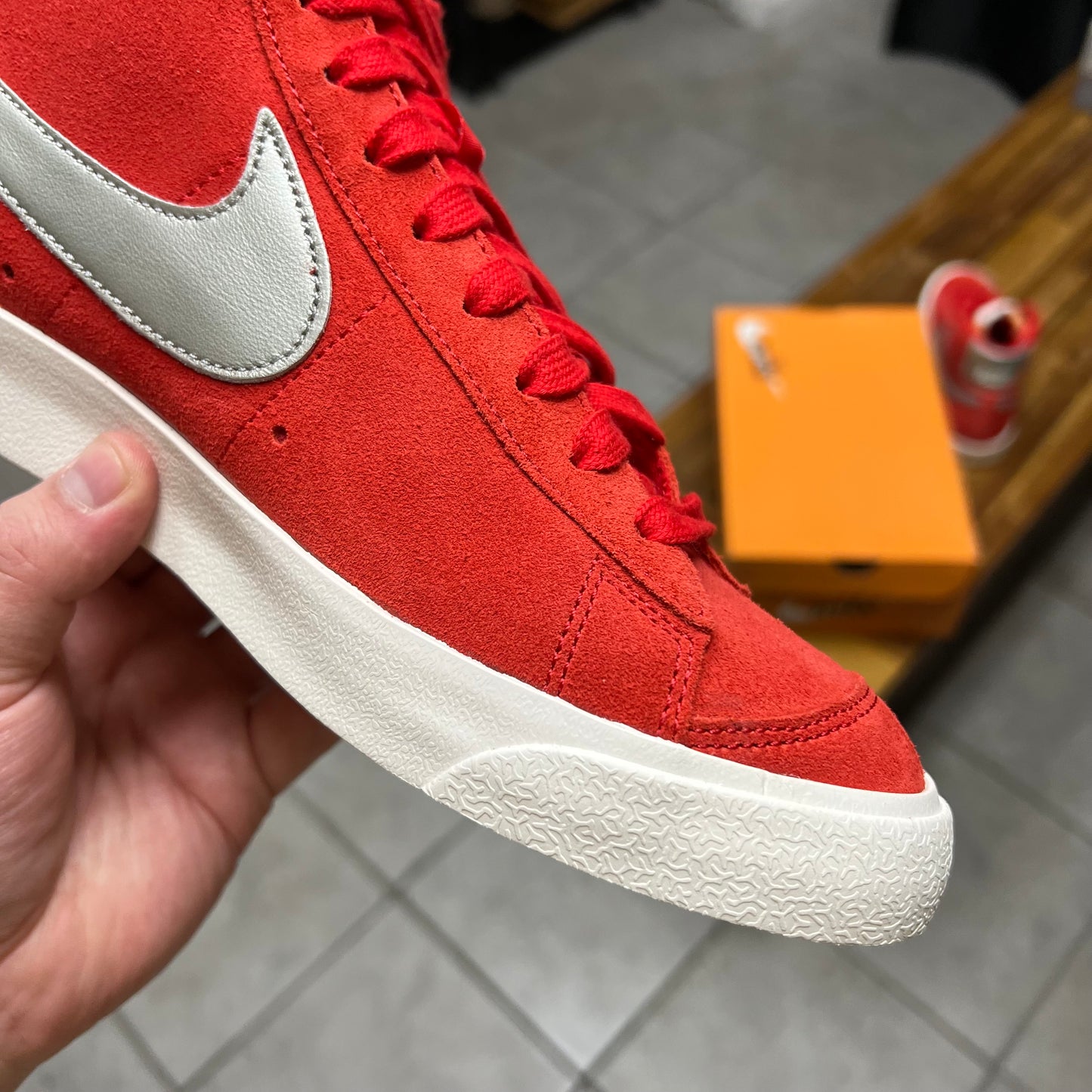 Blazer Vintage Mid University Red (Worn)