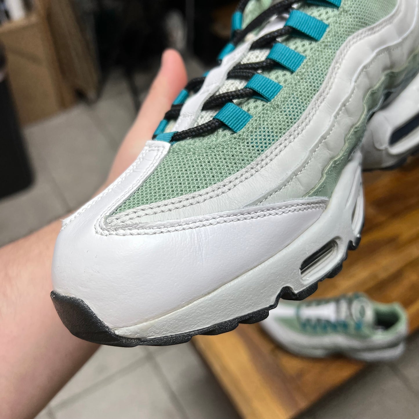 Air Max 95 By You Seafoam (Worn)