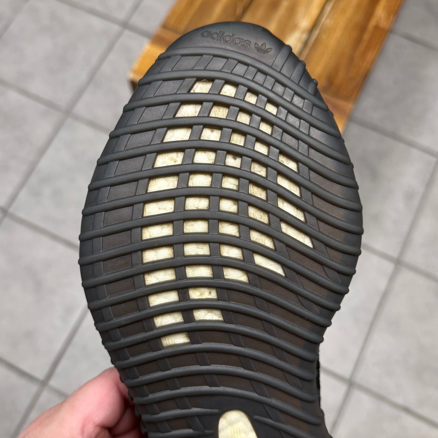 Yeezy 350 V2 Core Black Green (Worn)