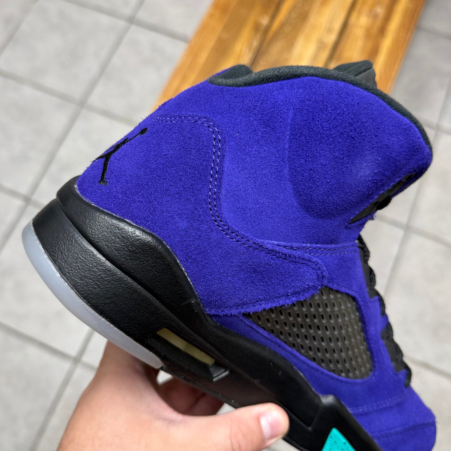 Jordan 5 Alternate Grape (Worn)
