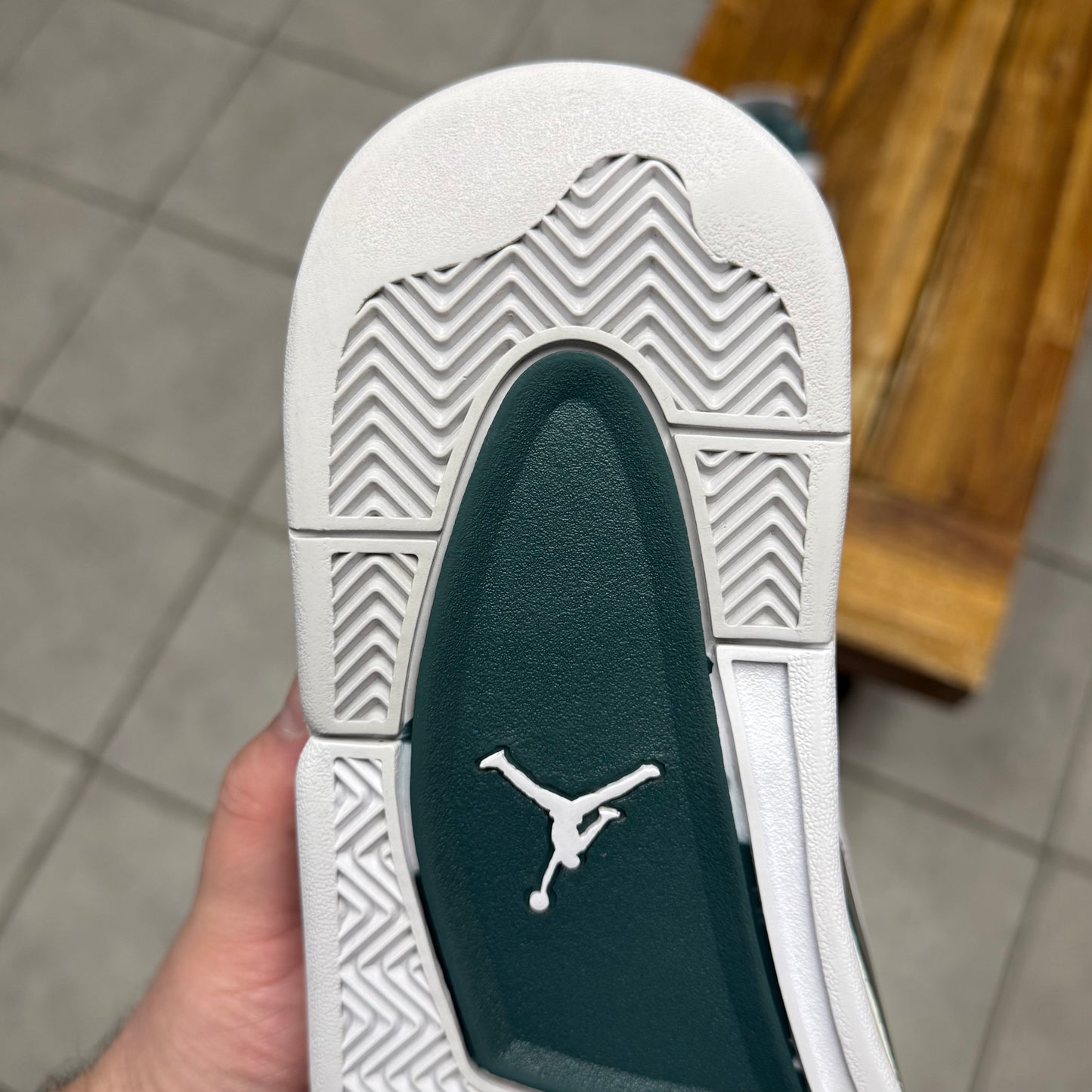 Jordan 4 Oxidized Green (Worn)