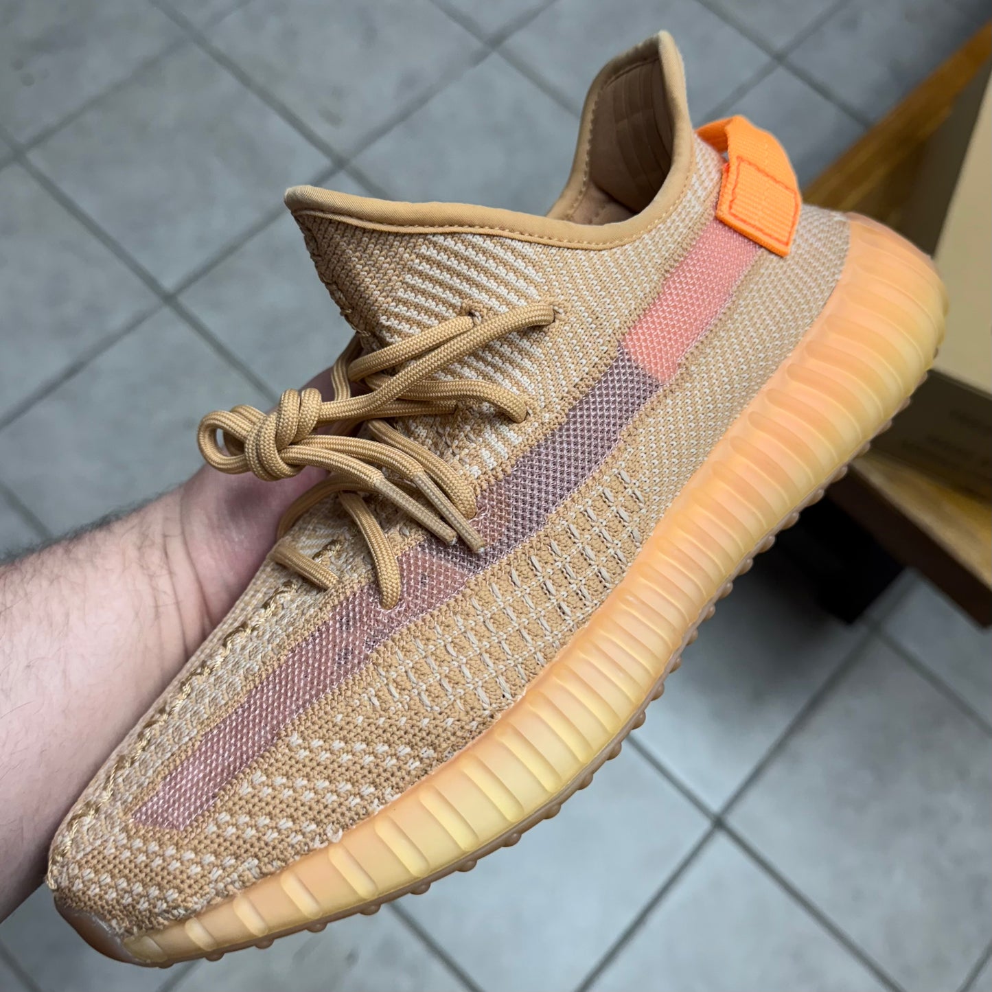 Yeezy 350 V2 Clay (Worn)