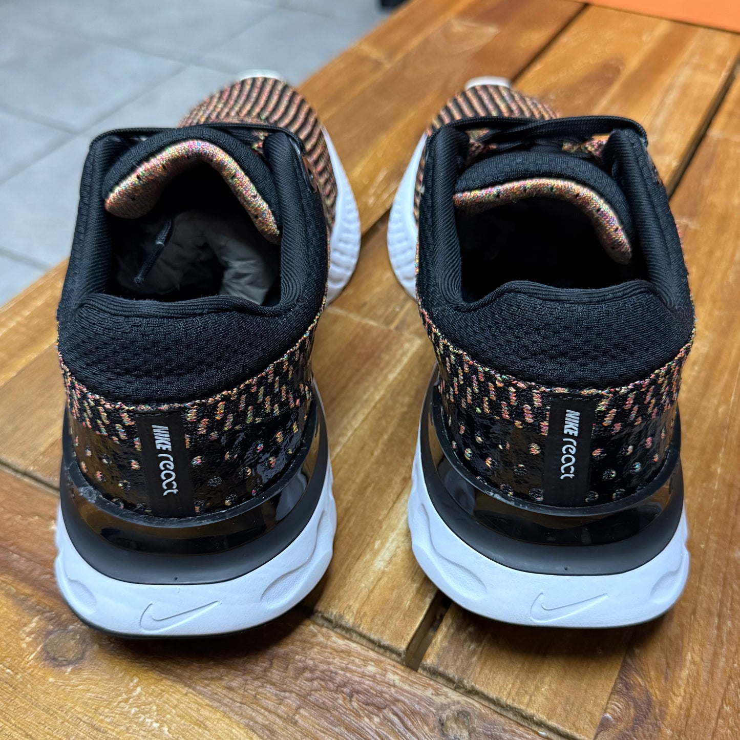 Nike React Infinity Run Flyknit 3 Black Multi (Worn)