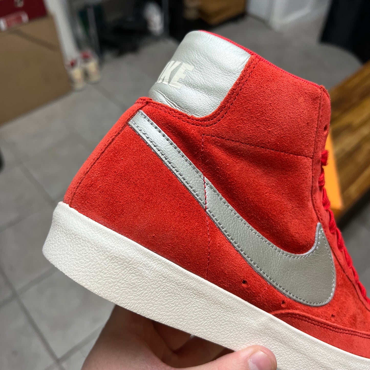 Blazer Vintage Mid University Red (Worn)