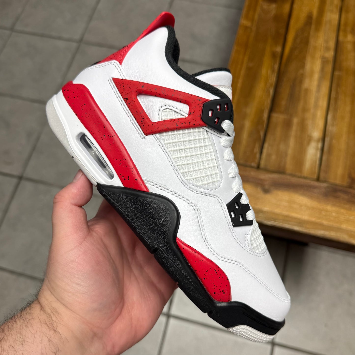 Jordan 4 Red Cement