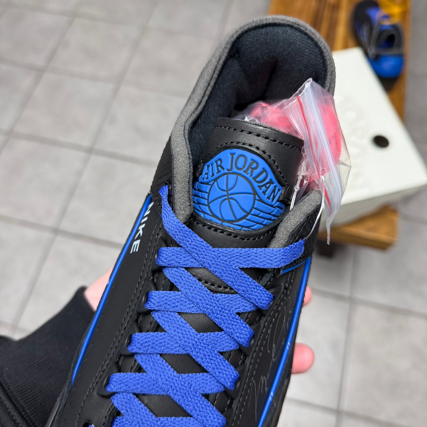 Jordan 2 Low x Off-White Black Varsity Royal
