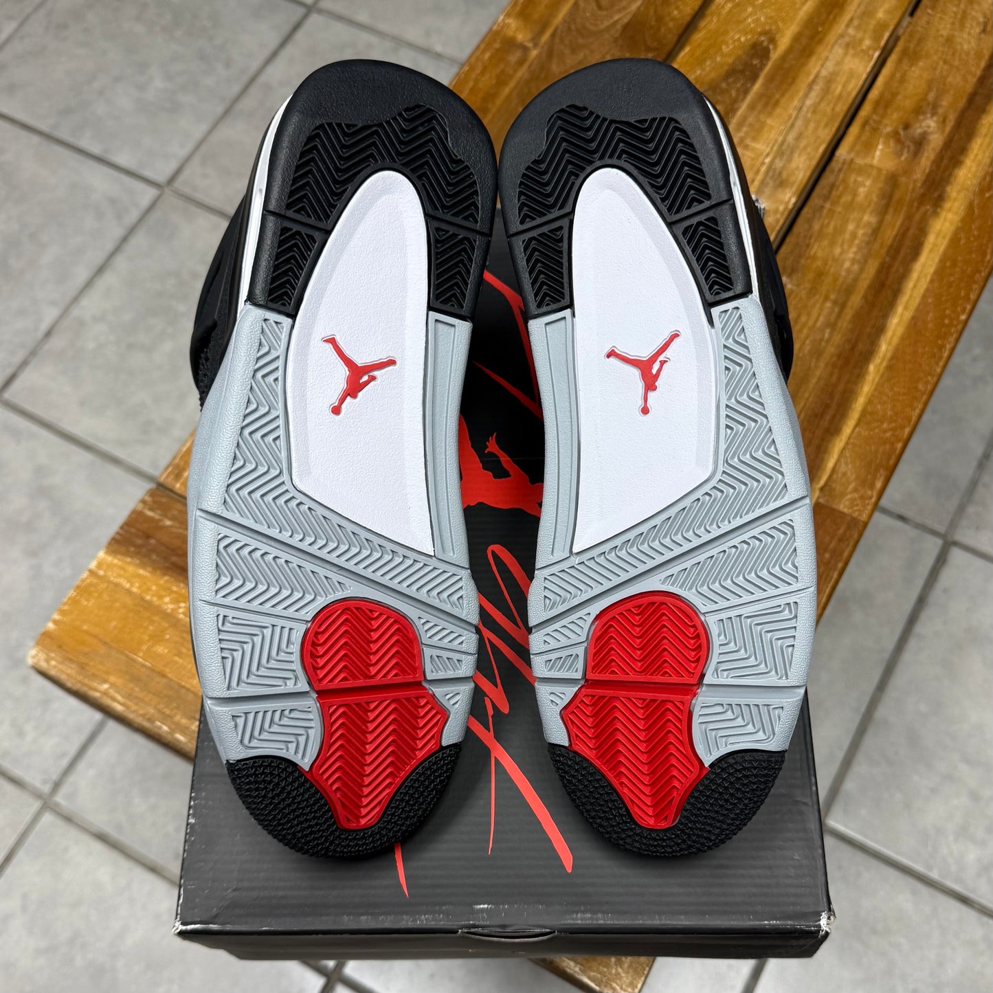 Jordan 4 Black Canvas
