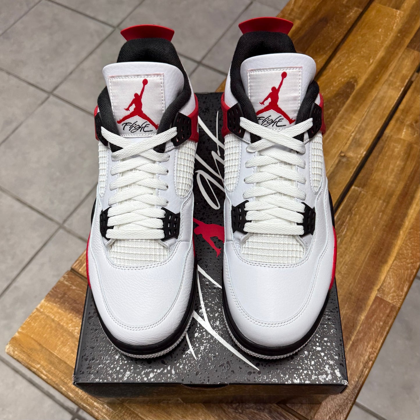 Jordan 4 Red Cement