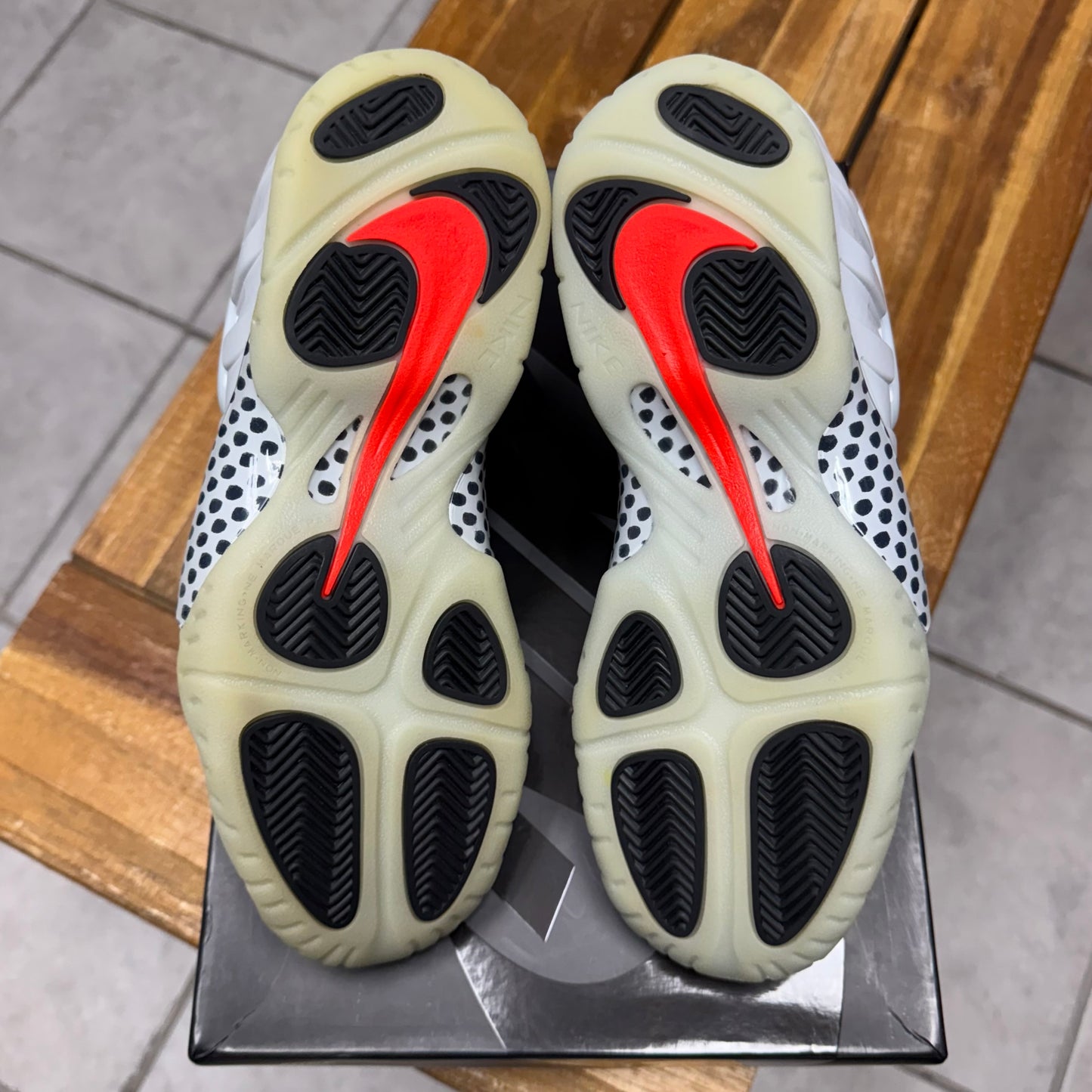 Nike Little Posite Pro Pure Platinum (GS/Worn)