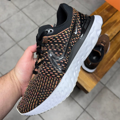 Nike React Infinity Run Flyknit 3 Black Multi (Worn)