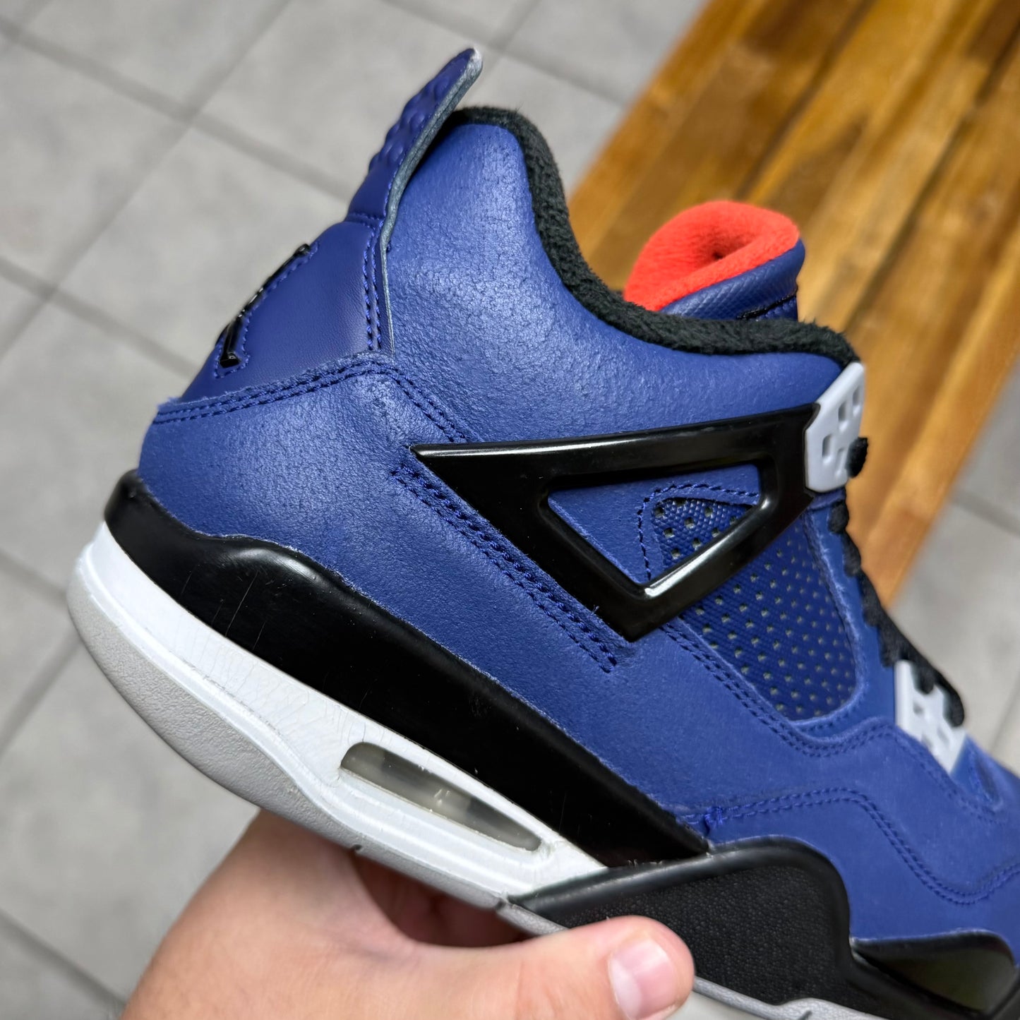 Jordan 4 Retro Winter Loyal Blue (Worn)