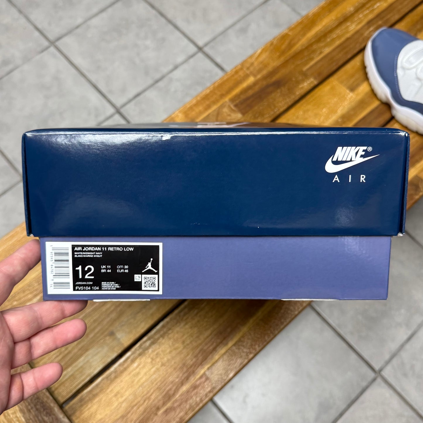 Jordan 11 Low Diffused Blue