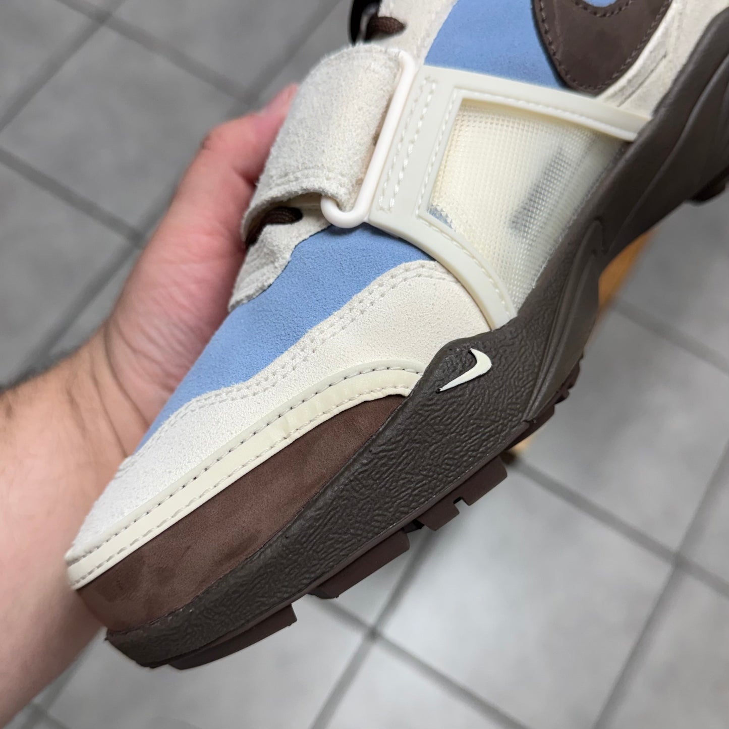 Zoom Field Jaxx x Travis Scott ‘Leche Blue’ (Worn)
