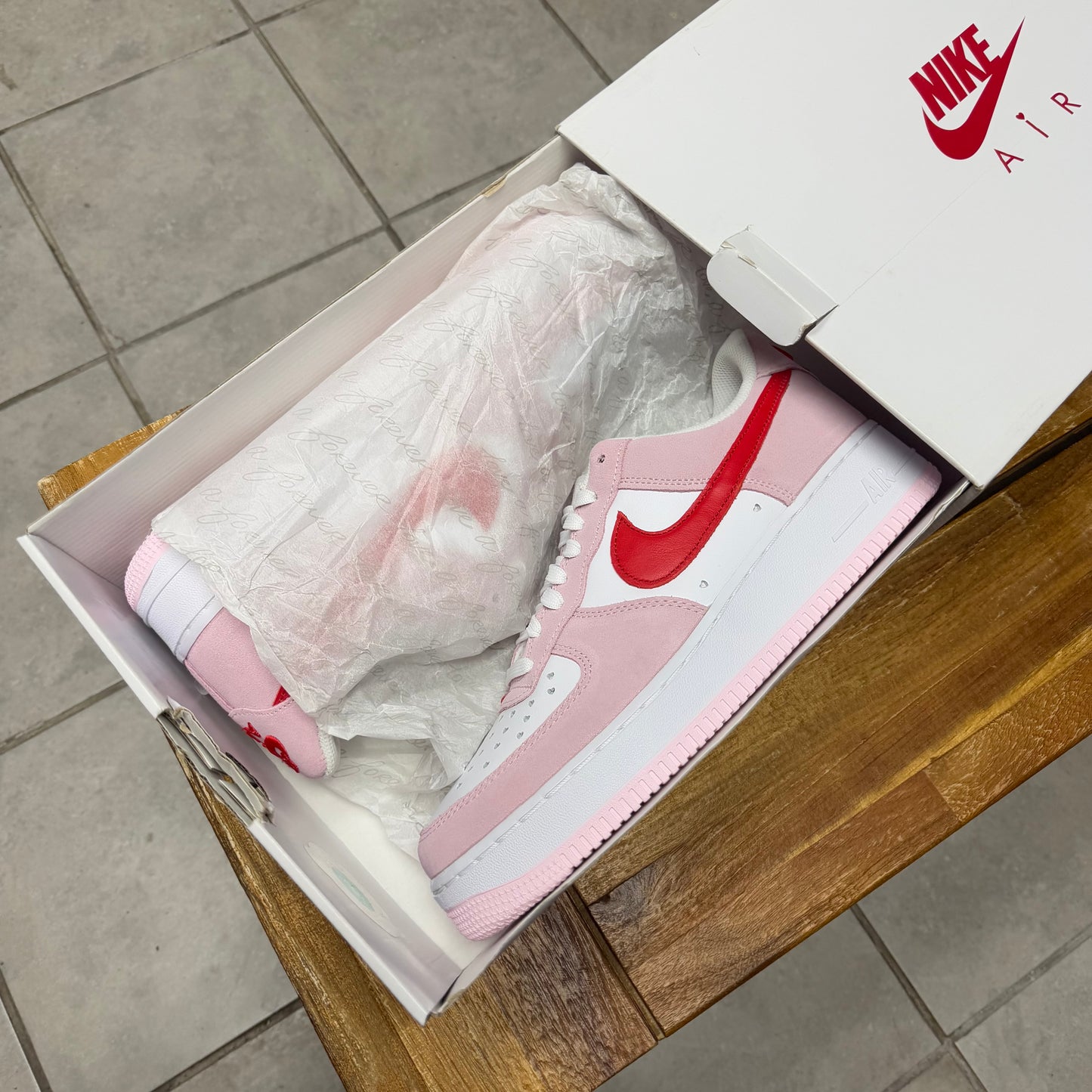 Air Force 1 Low Valentine’s Day Love Letter