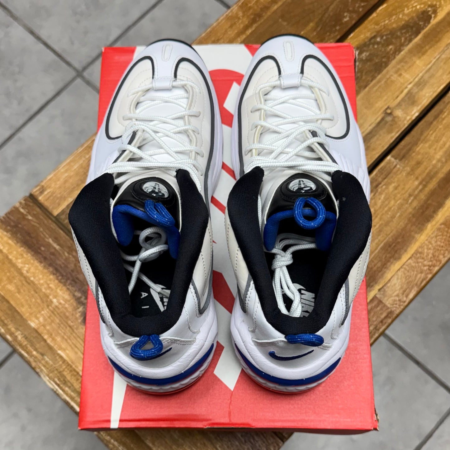 Air Penny 2 White Royal 2016 (Worn)