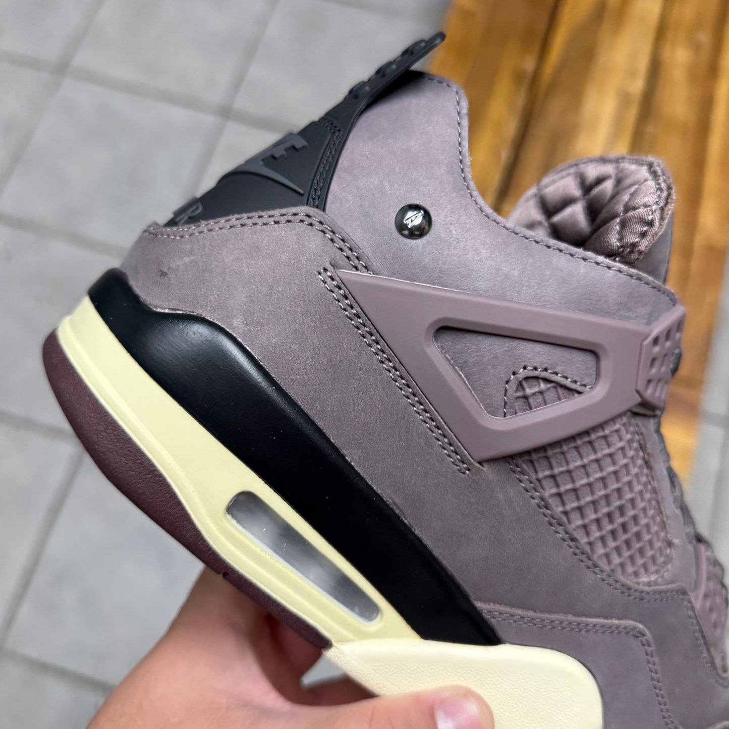 Jordan 4 x A Ma Maniére Violet Ore (Worn)