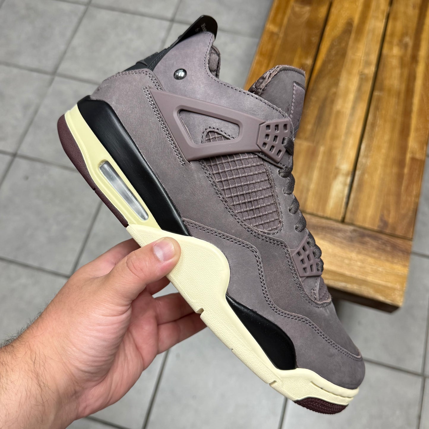Jordan 4 x A Ma Maniére Violet Ore (Worn)