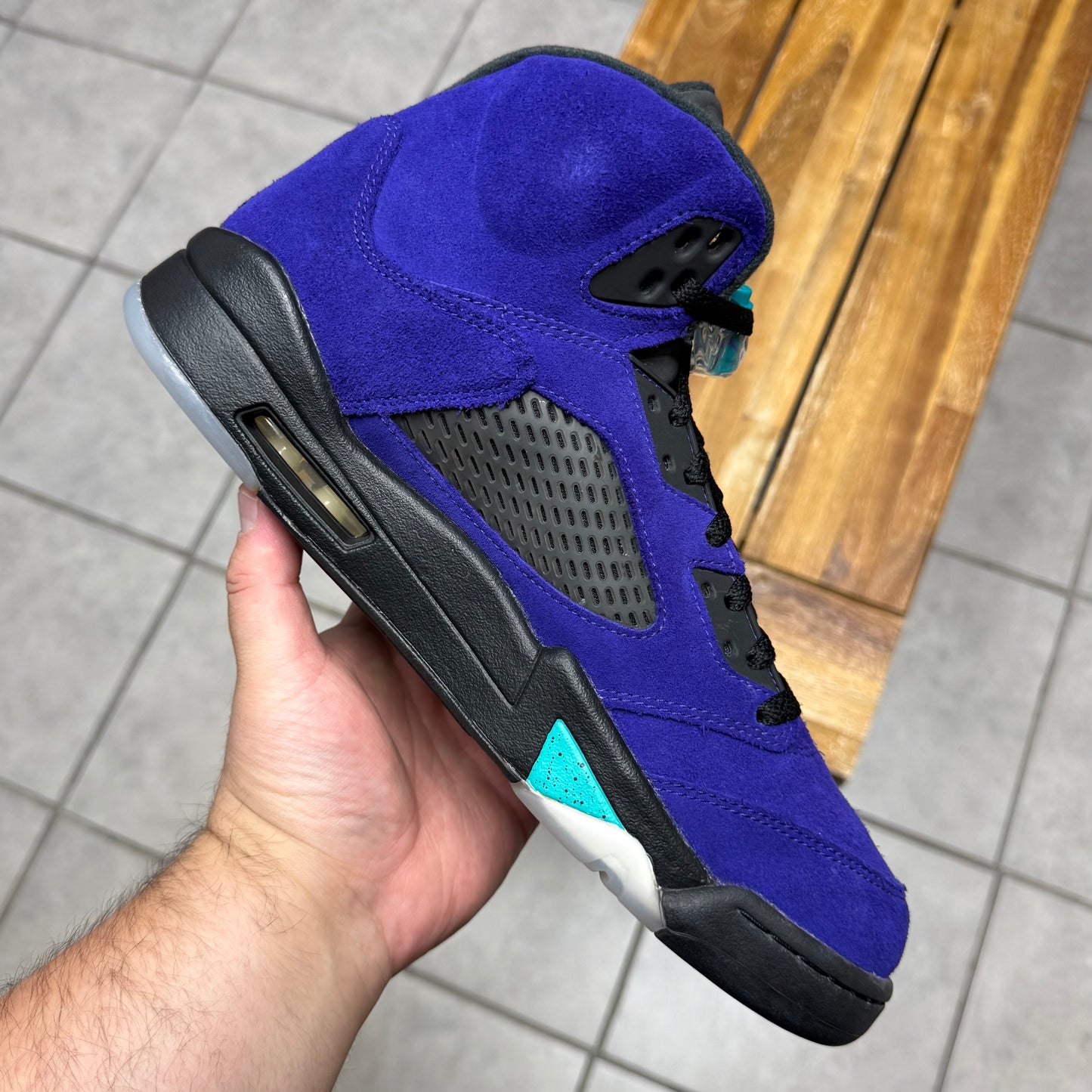Jordan 5 Alternate Grape (Worn)