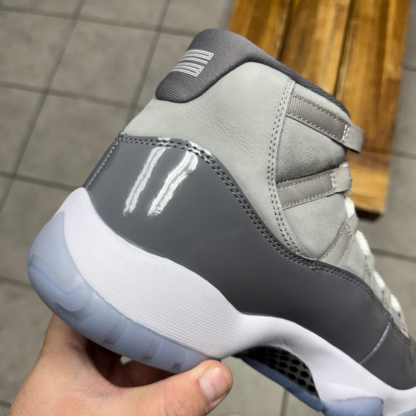Jordan 11 Cool Grey (Worn)