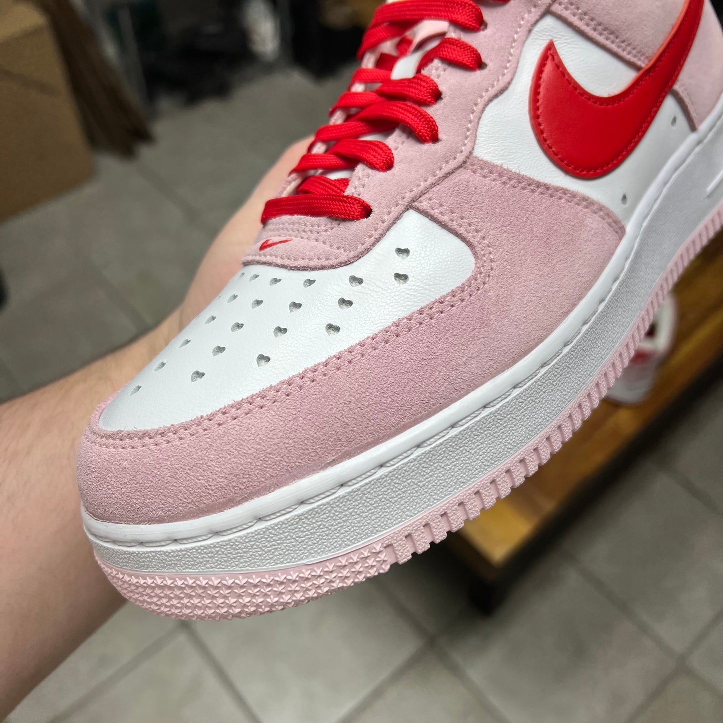 AF1 Low Valentine’s Day Love Letter (Worn)