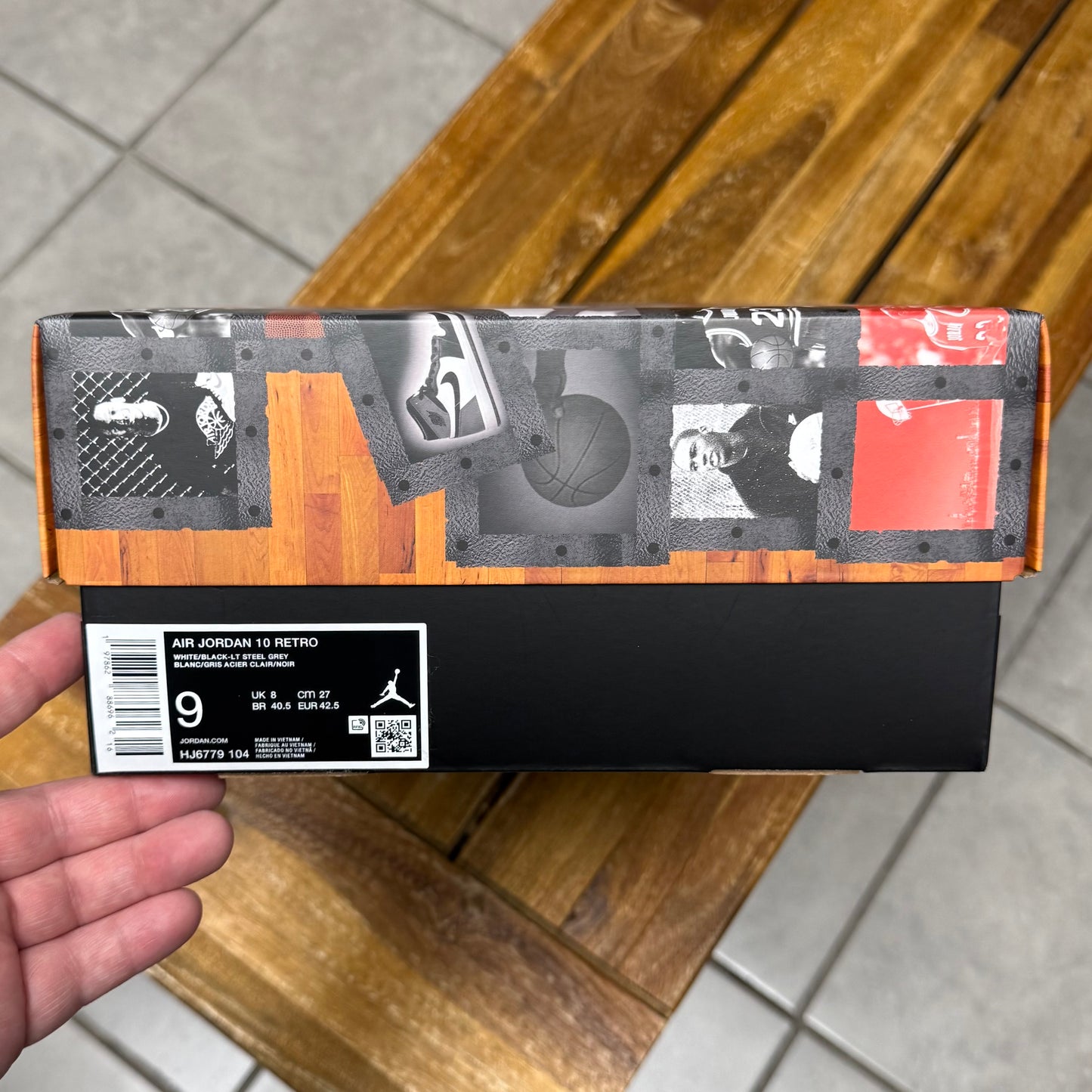 Jordan 10 Retro Steel 2025 (Worn)