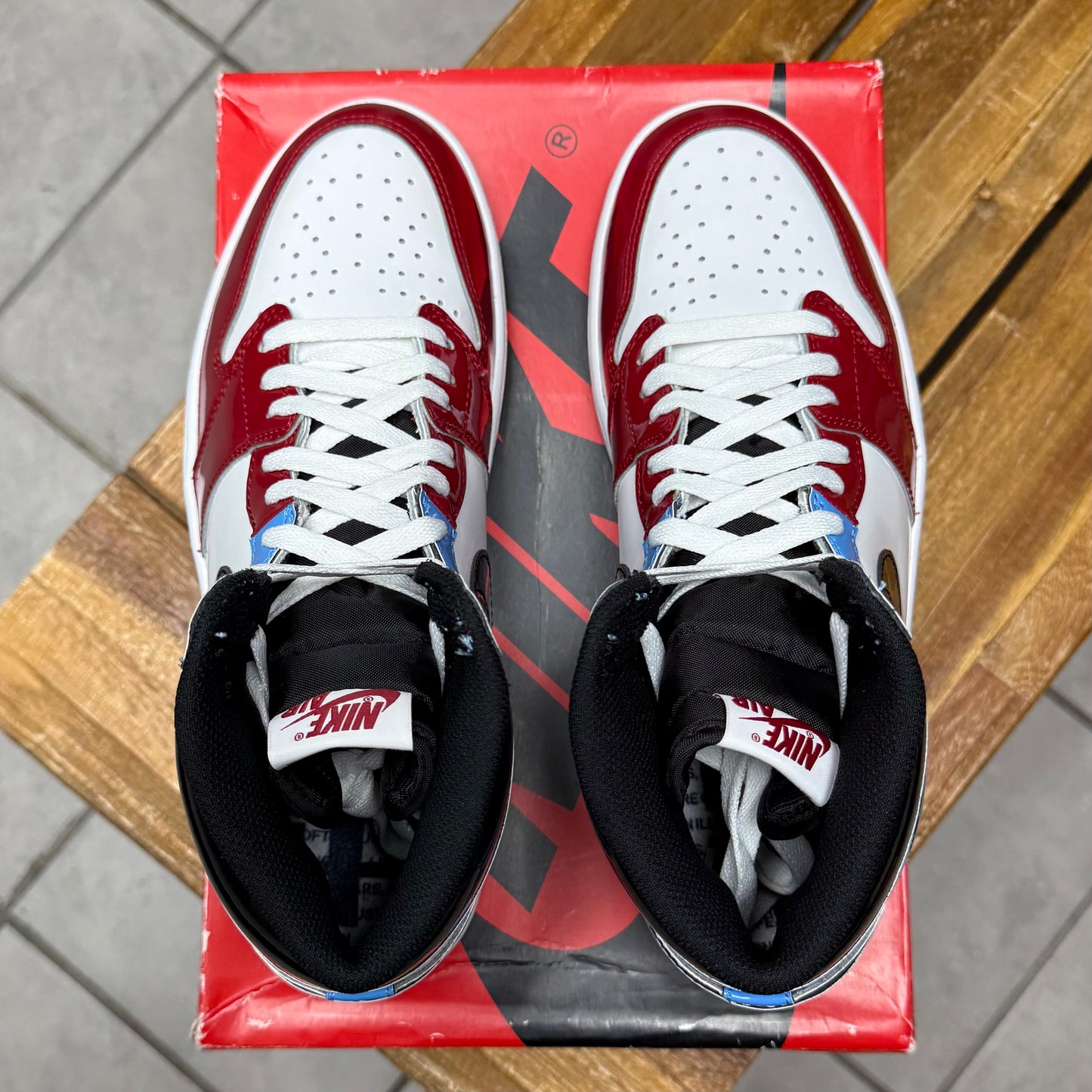 Jordan 1 High OG Fearless (Worn)