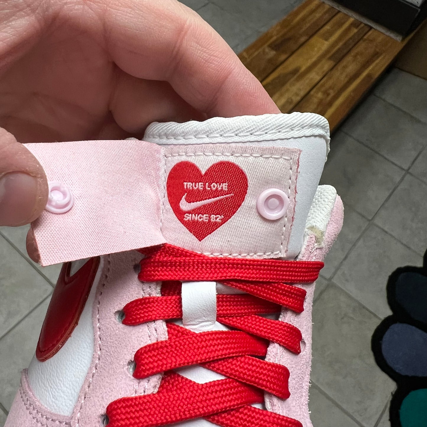 AF1 Low Valentine’s Day Love Letter (Worn)