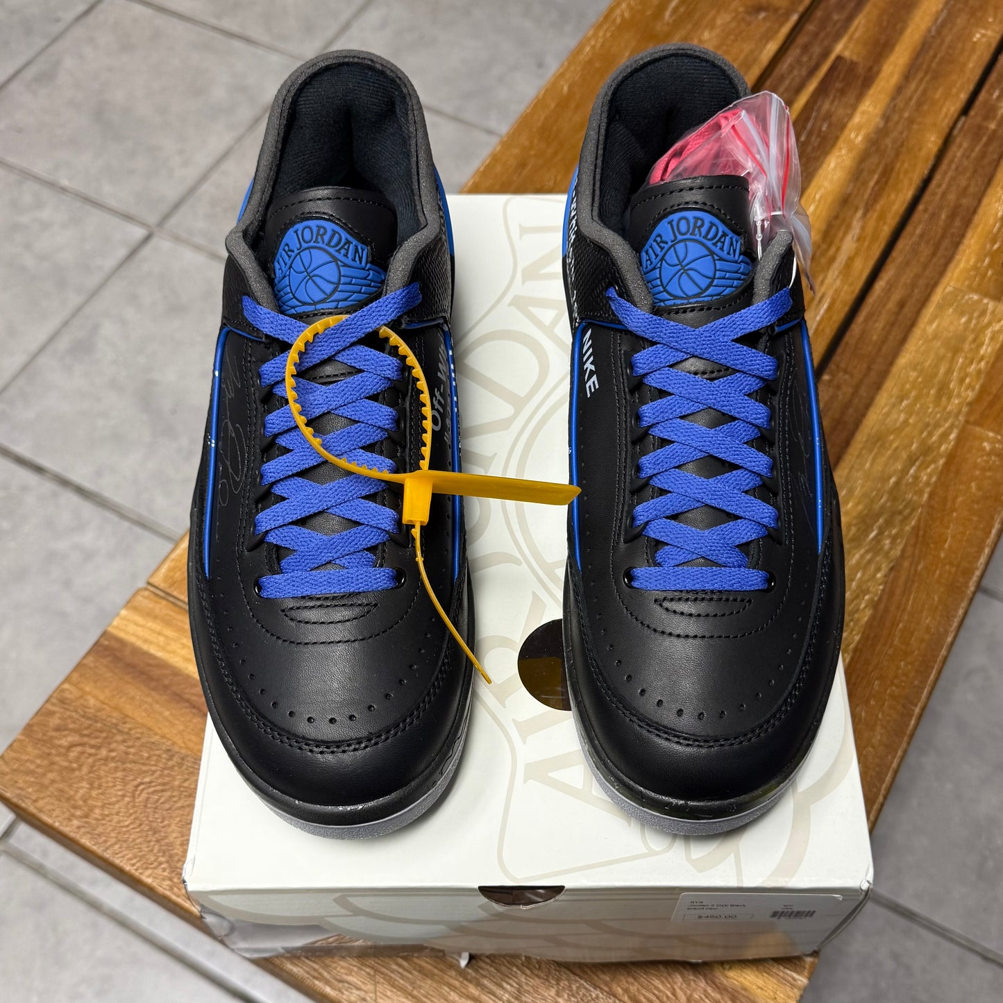 Jordan 2 Low x Off-White Black Varsity Royal