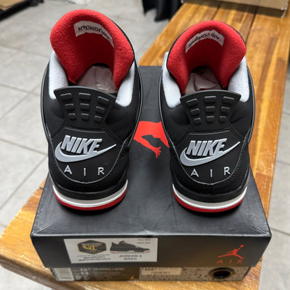 Jordan 4 Bred 2019 (Worn)