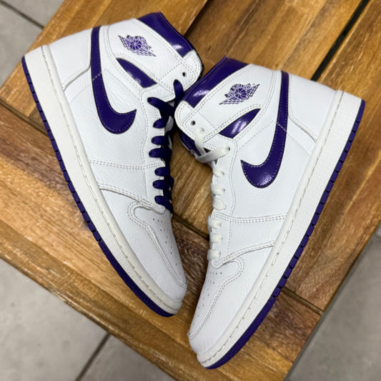 Jordan 1 High OG Court Purple W (Worn)