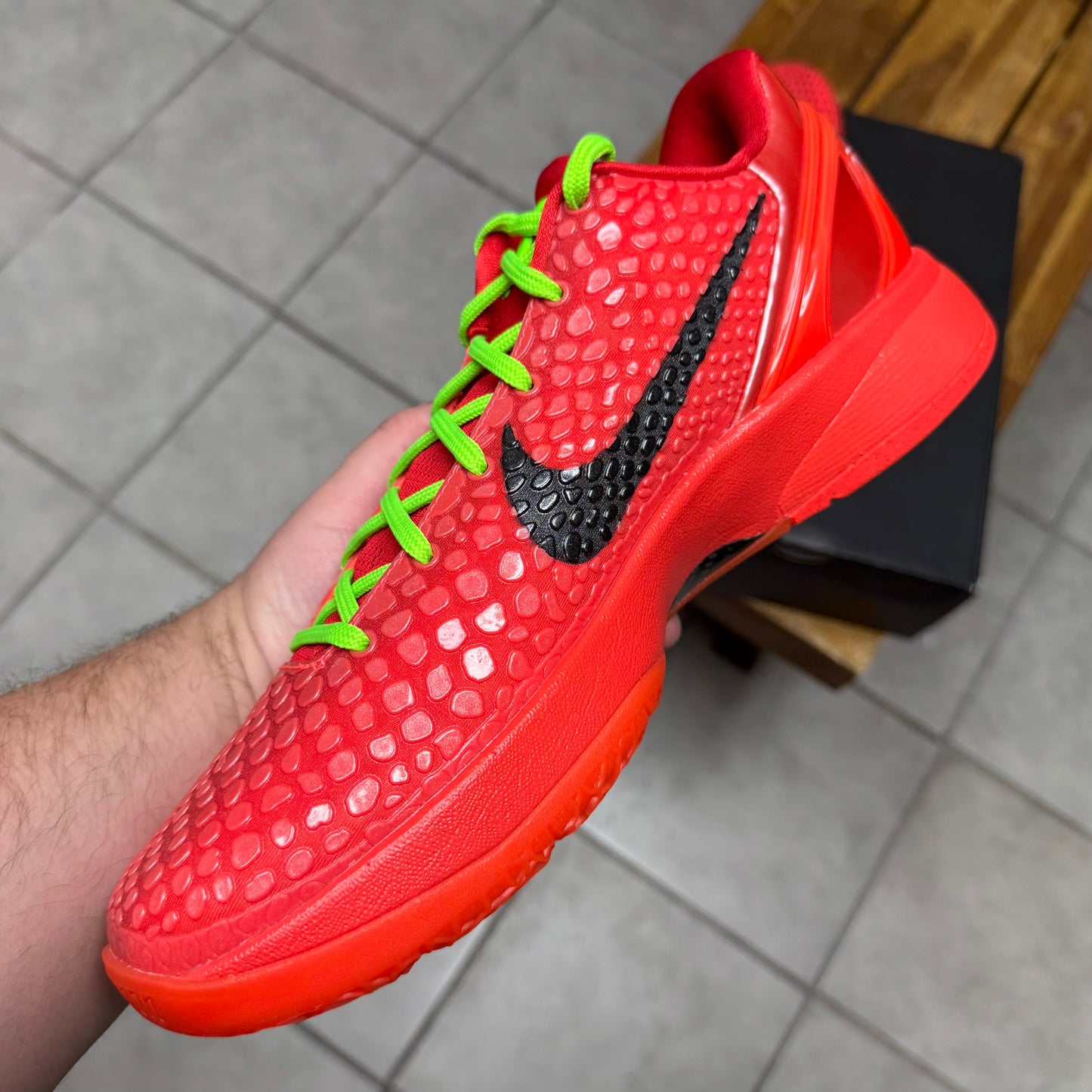 Kobe 6 Protro Reverse Grinch