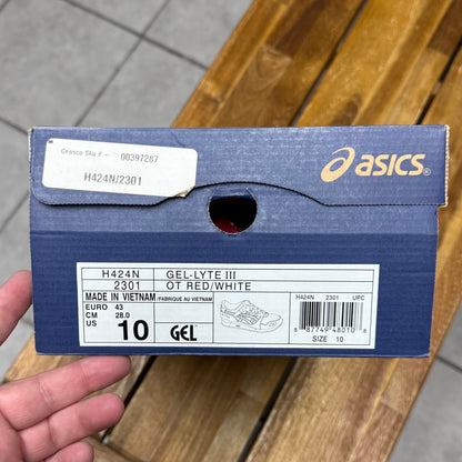 ASICS Gel Lyte 3 Red Bandana (Worn)