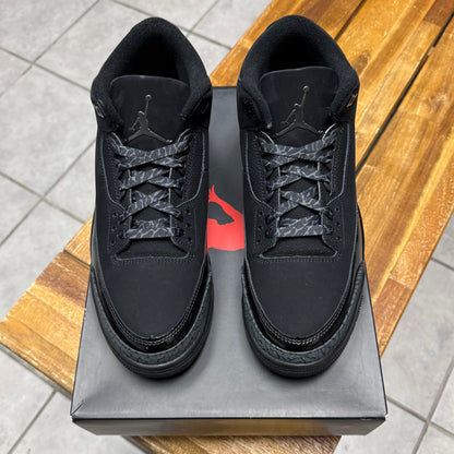 Jordan 3 Black Cat 2025