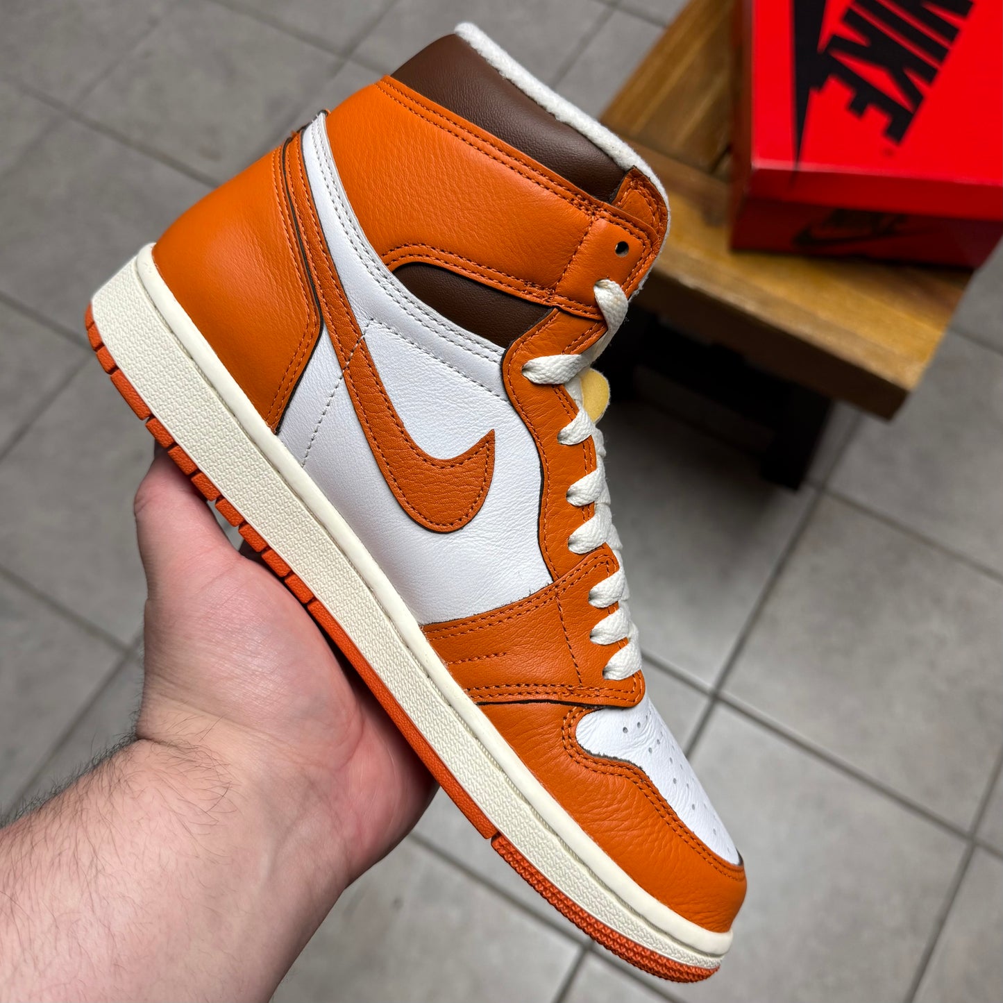 Jordan 1 High OG Starfish (Worn)