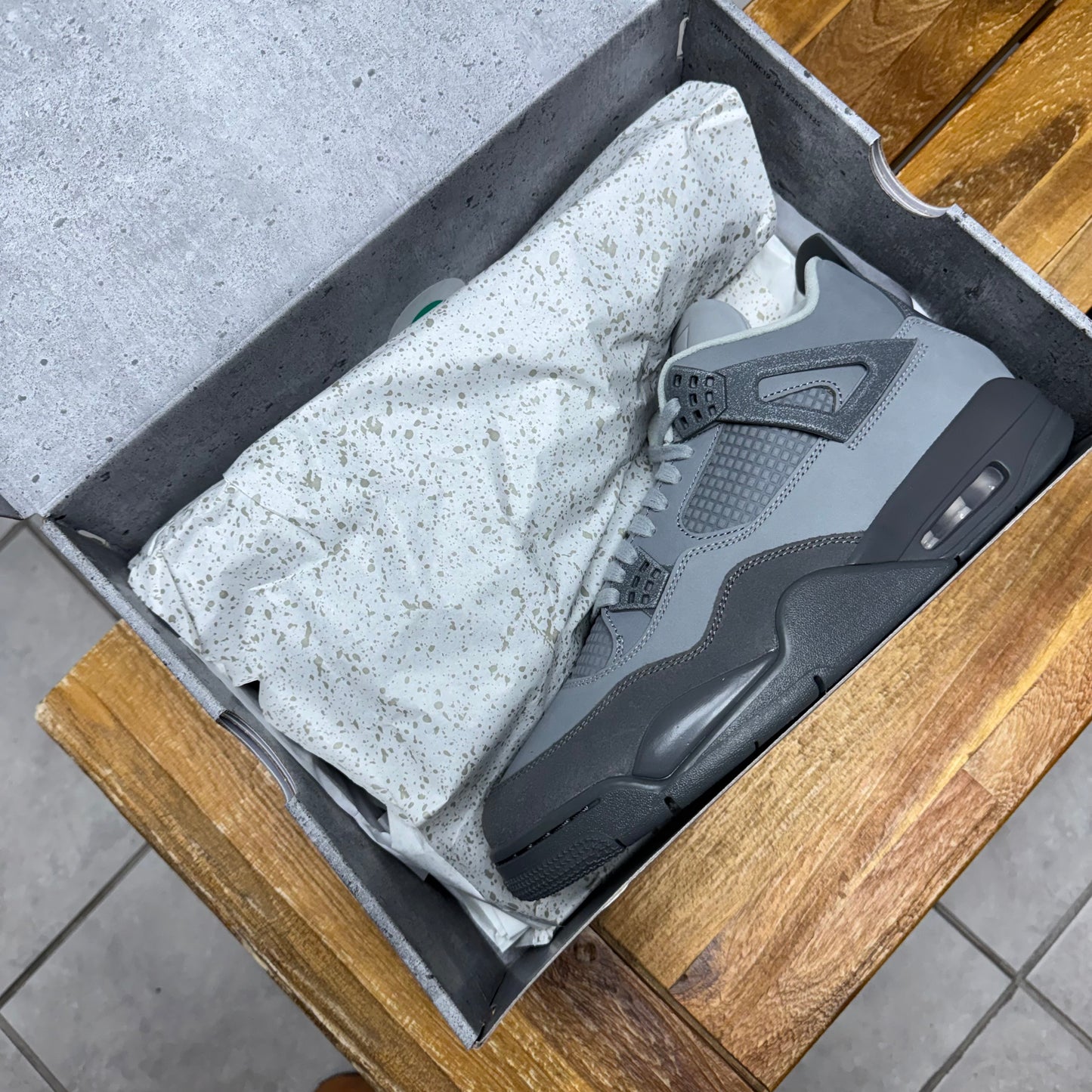 Jordan 4 Wet Cement
